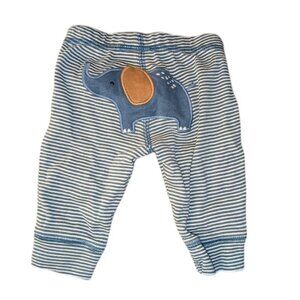 🐲3 FOR $9🦄 Carter's Pull On Elastic Waist Elephant Butt Jogger Pants Boys 3M